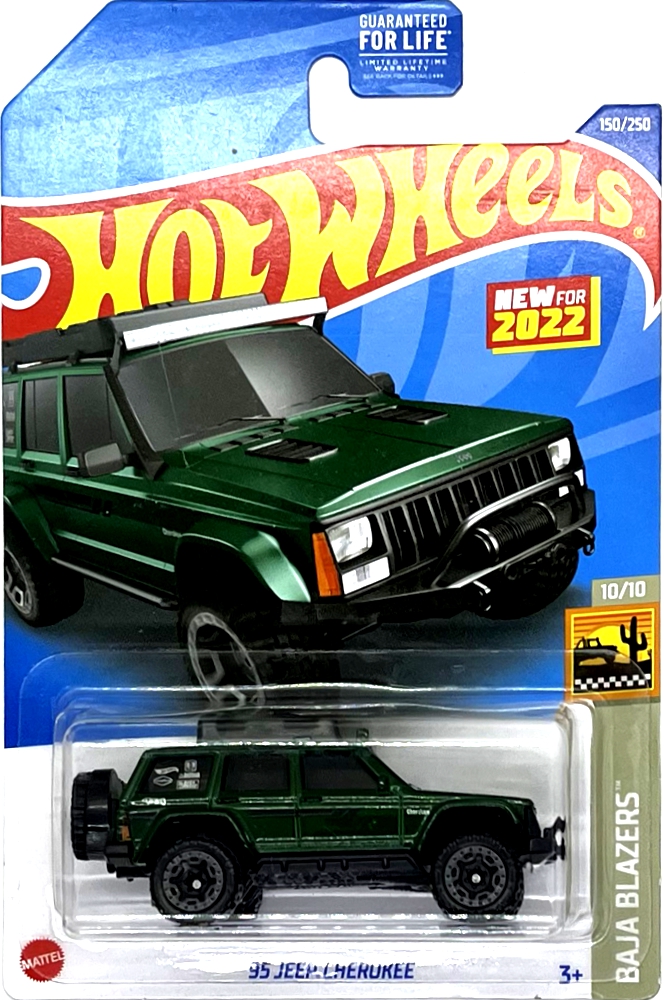 Hot Wheels - '95 Jeep Cherokee Darkgreen (C1)