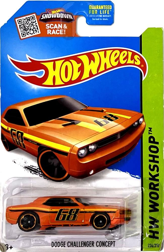 Hot Wheels - Dodge Challenger Concept Orange (C2)