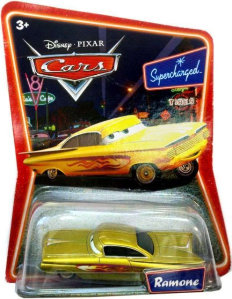 Cars (Auta) - Ramone Gold (Zlatý Ramone) Supercharged - (P1)