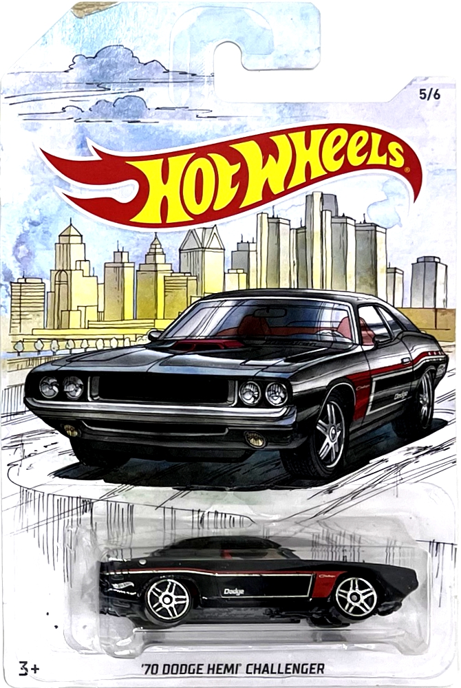 Hot Wheels - '70 Dodge Hemi Challenger Black (C2)