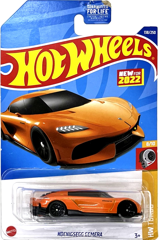 Hot Wheels - Koenigsegg Gemera Orange (C2)