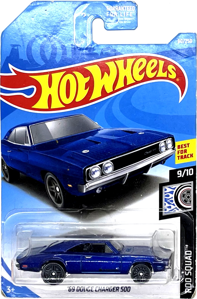 Hot Wheels - '69 Dodge Charger 500 Darkblue (C2)