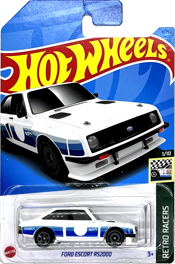 Hot Wheels - Ford Escort RS2000 White (C3)