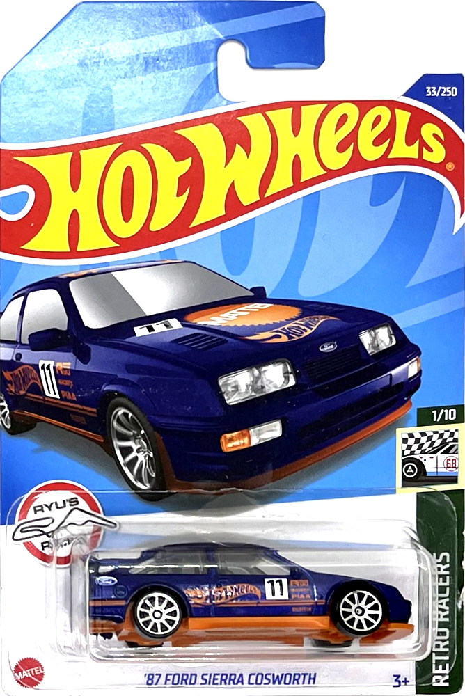 Hot Wheels - '87 Ford Sierra Cosworth Darkblue (C3)