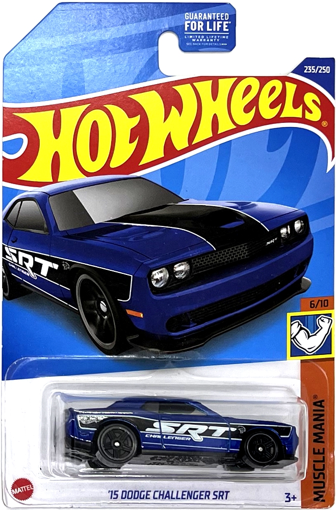 Hot Wheels - '15 Dodge Challenger SRT Darkblue (C3)