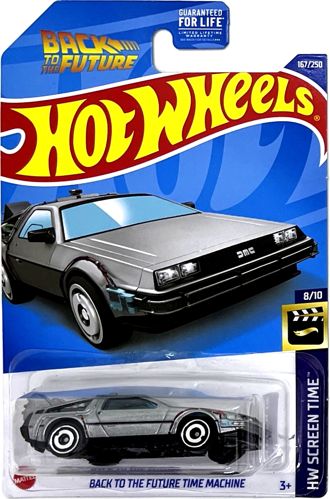 Hot Wheels - Back to the Future Time Machine Silver (C3)