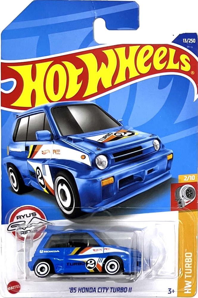 Hot Wheels - '85 Honda City Turbo II Blue (C3)