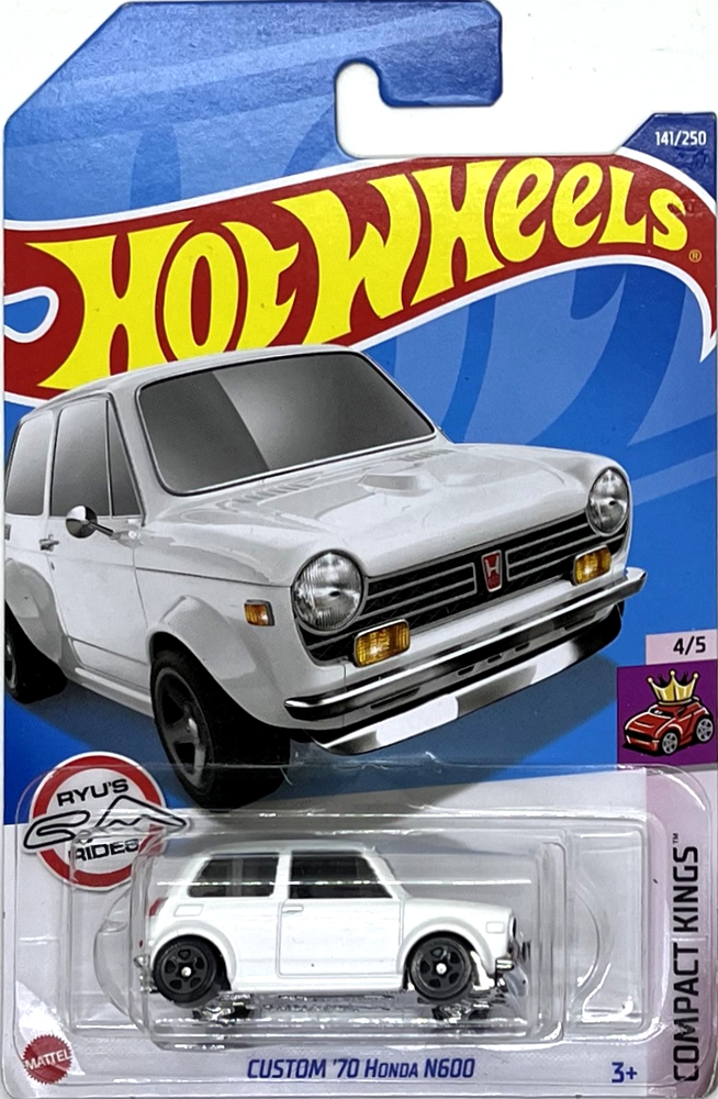 Hot Wheels - Custom '70 Honda N600 White (C3)