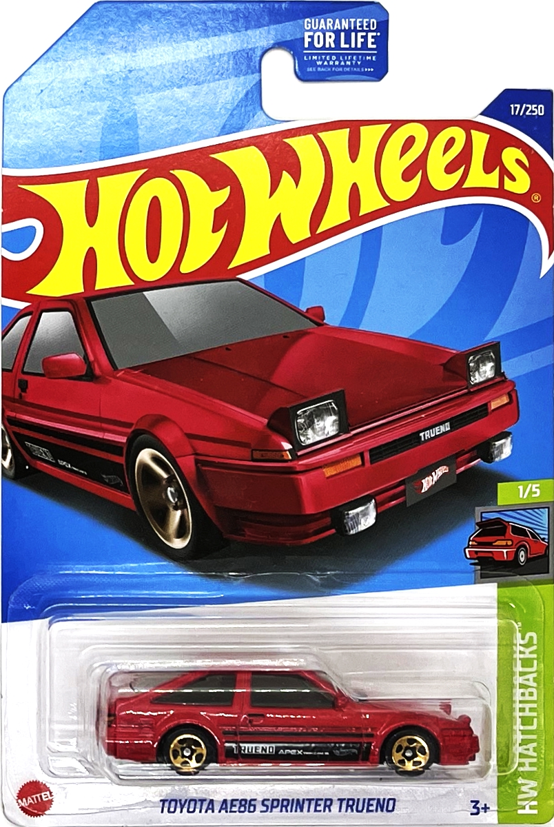 Hot Wheels - Toyota AE86 Sprinter Truend Red (C4)