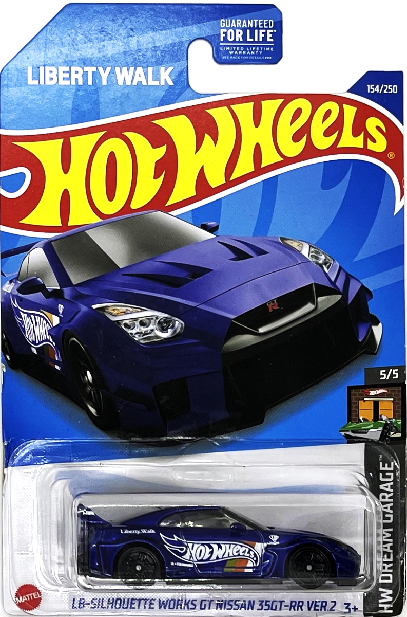 Hot Wheels - LB Silhouette Works GT Nissan 35GT-RR Ver.2 Blue (C4)