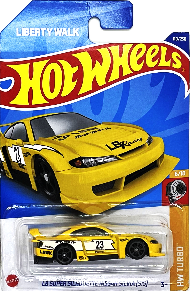 Hot Wheels - LB Super Silhouette Nissan Silvia (S15) Yellow (C4)