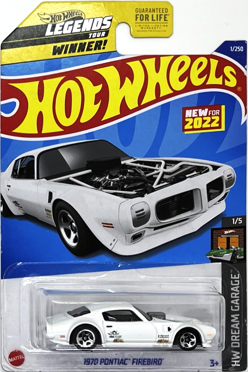Hot Wheels - 1970 Pontiac Firebird White (C4)