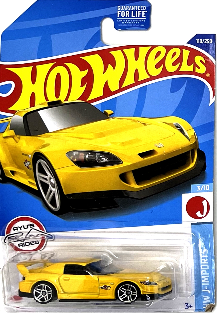 Hot Wheels - Honda S2000 Yellow (C4)