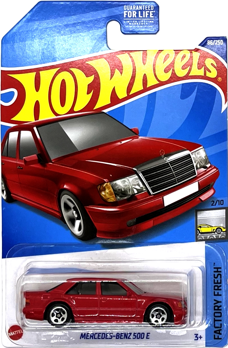 Hot Wheels - Mercedes-Benz 500 E Red (C4)