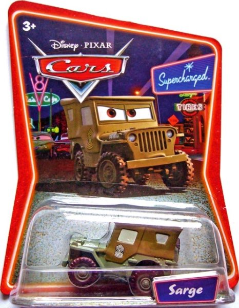 Cars (Auta) - Sarge (Serža) - Supercharged