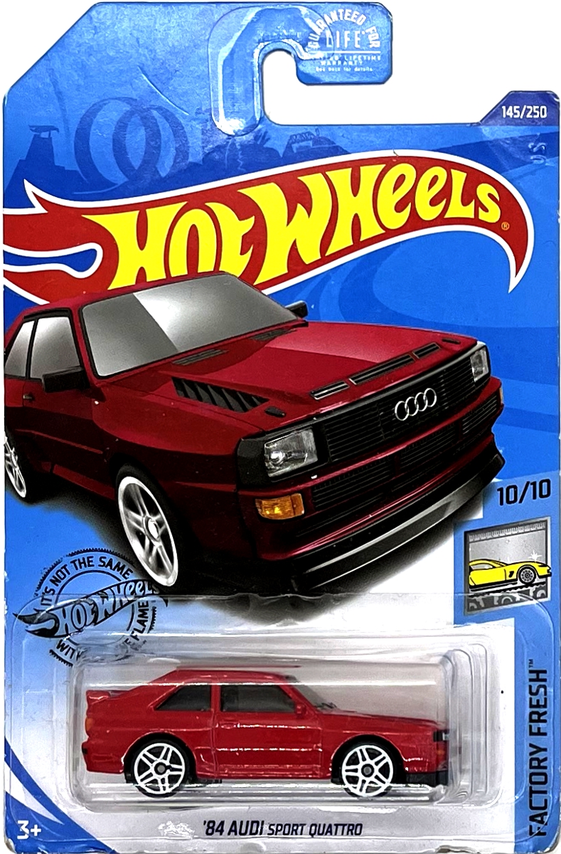 Hot Wheels - '84 Audi Sport Quattro Red (C4)