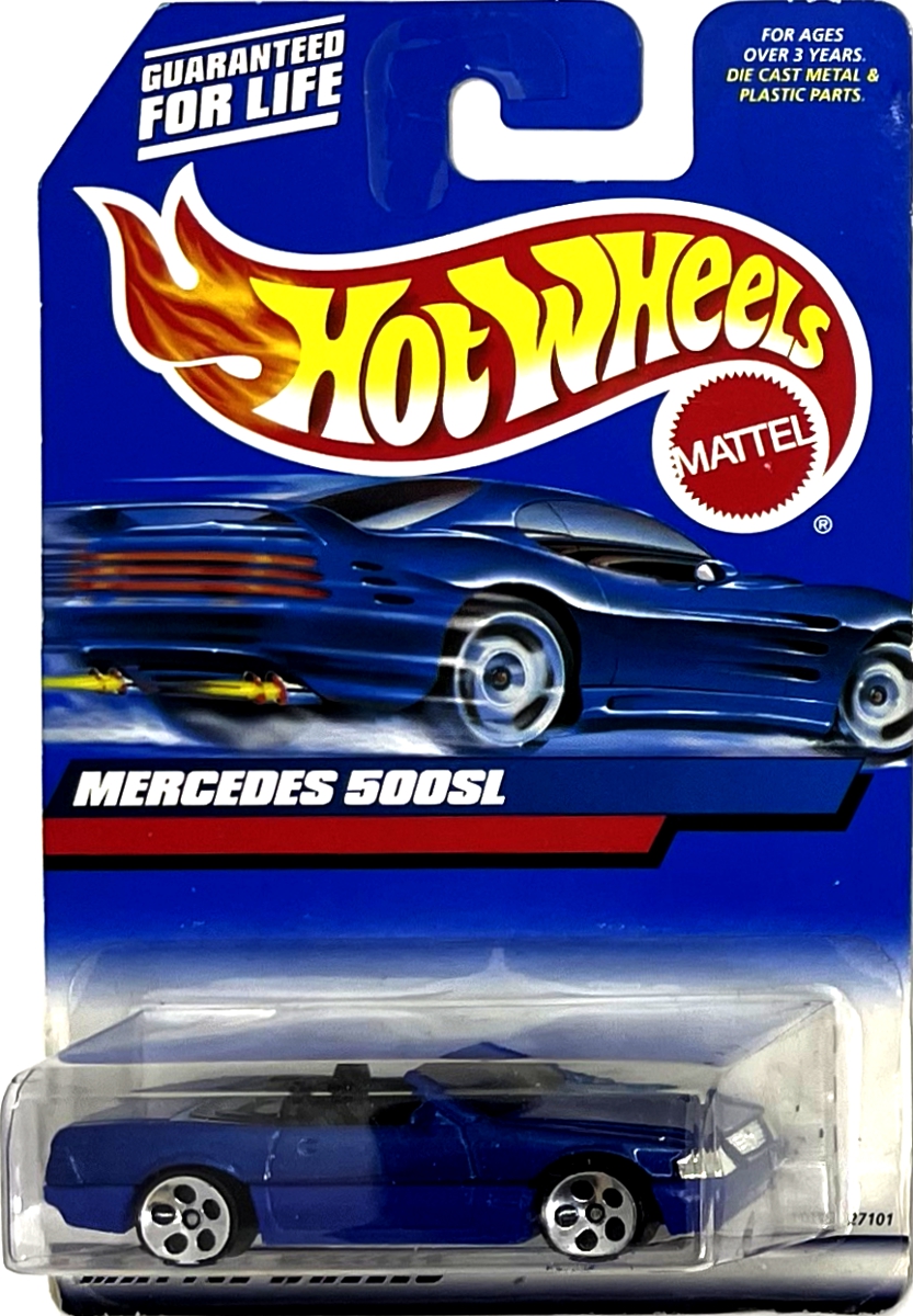 Hot Wheels - Mercedes 500SL Blue (C4)