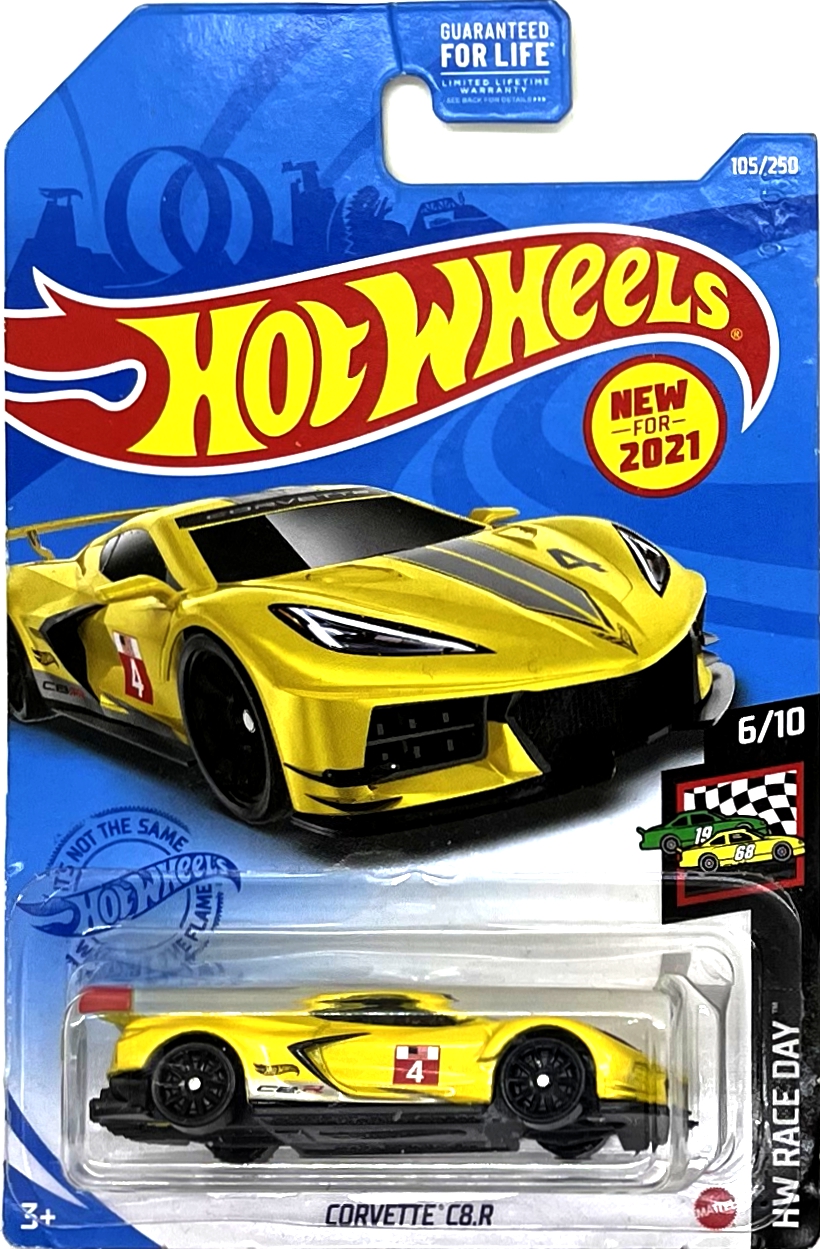 Hot Wheels - Corvette C8.R Yellow (C3)