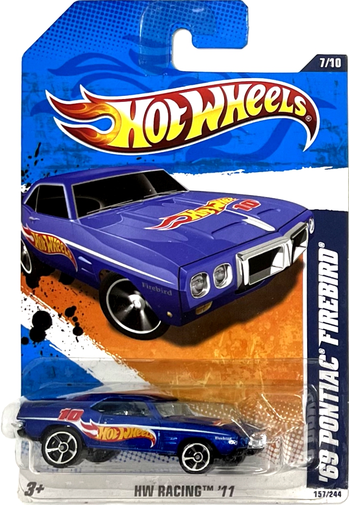 Hot Wheels - '69 Pontiac Firebird Blue (C5)