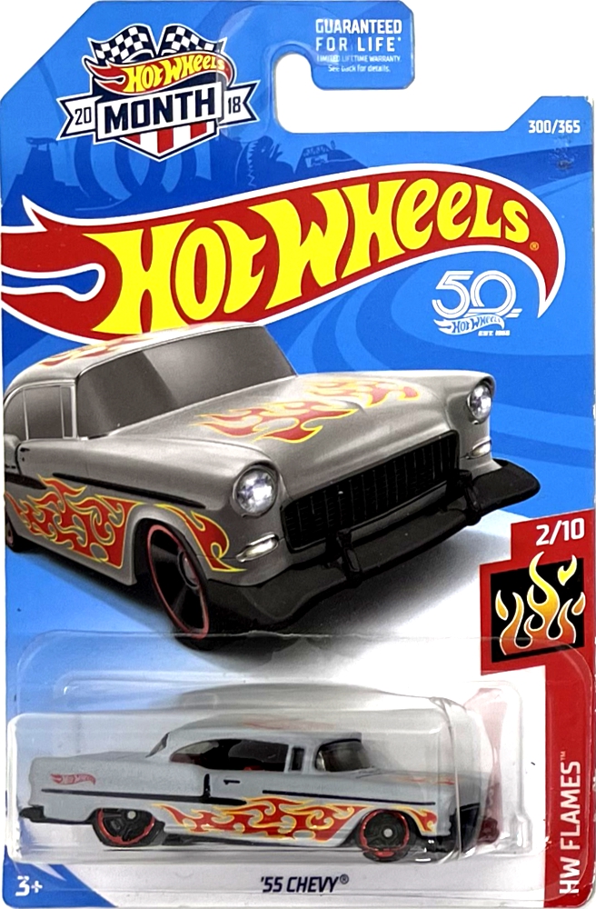 Hot Wheels - '55 Chevy Grey (C5)