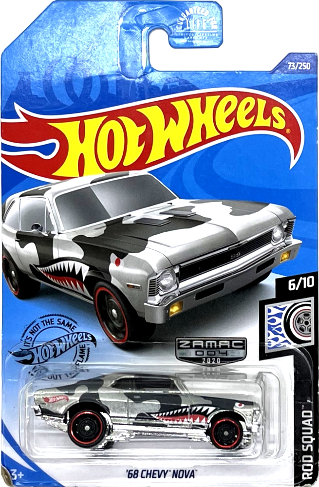 Hot Wheels - '68 Chevy Nova Grey-Shark (C5)