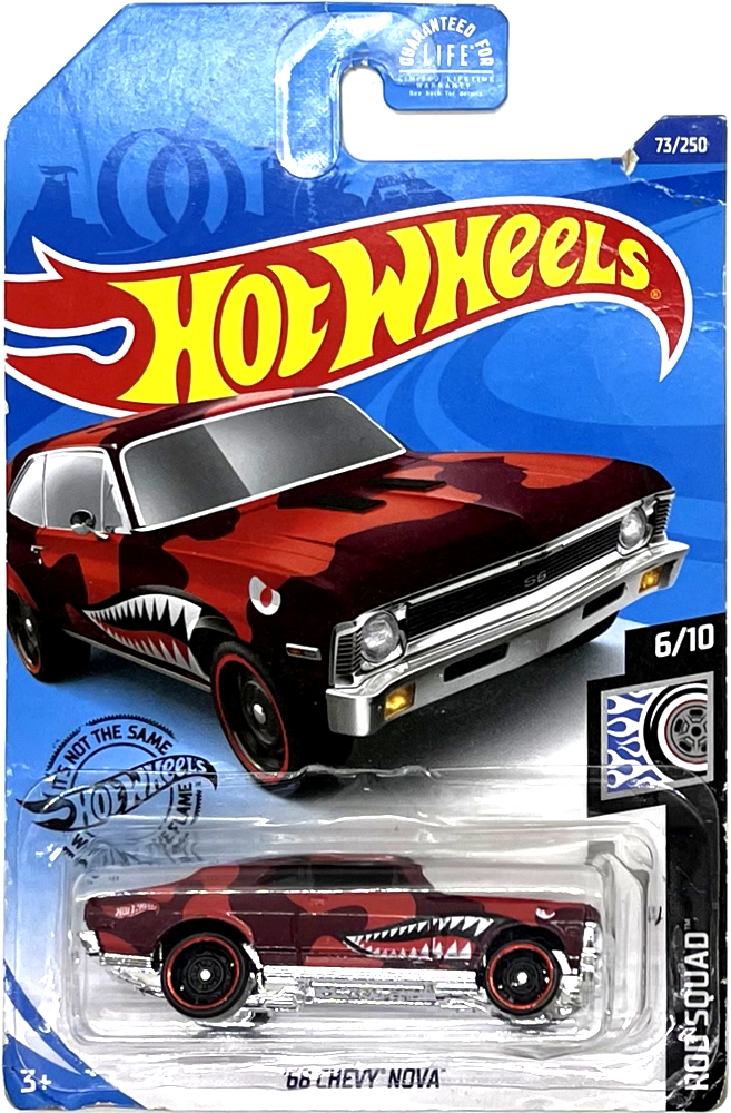 Hot Wheels - '68 Chevy Nova Red-Shark (C5)