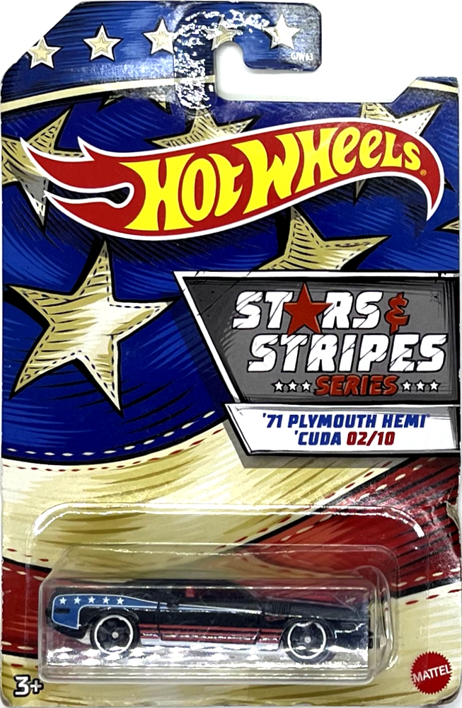 Hot Wheels - '71 Plymouth Hemi Cuda Black (C5)
