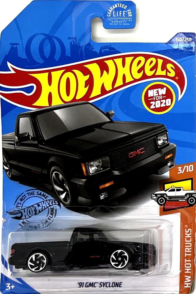 Hot Wheels - '91 GMC Syclone Black (C5)