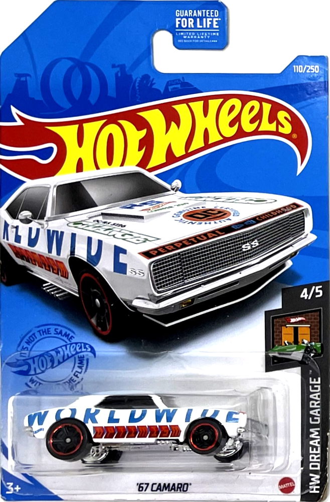 Hot Wheels - '67 Camaro White (C5)