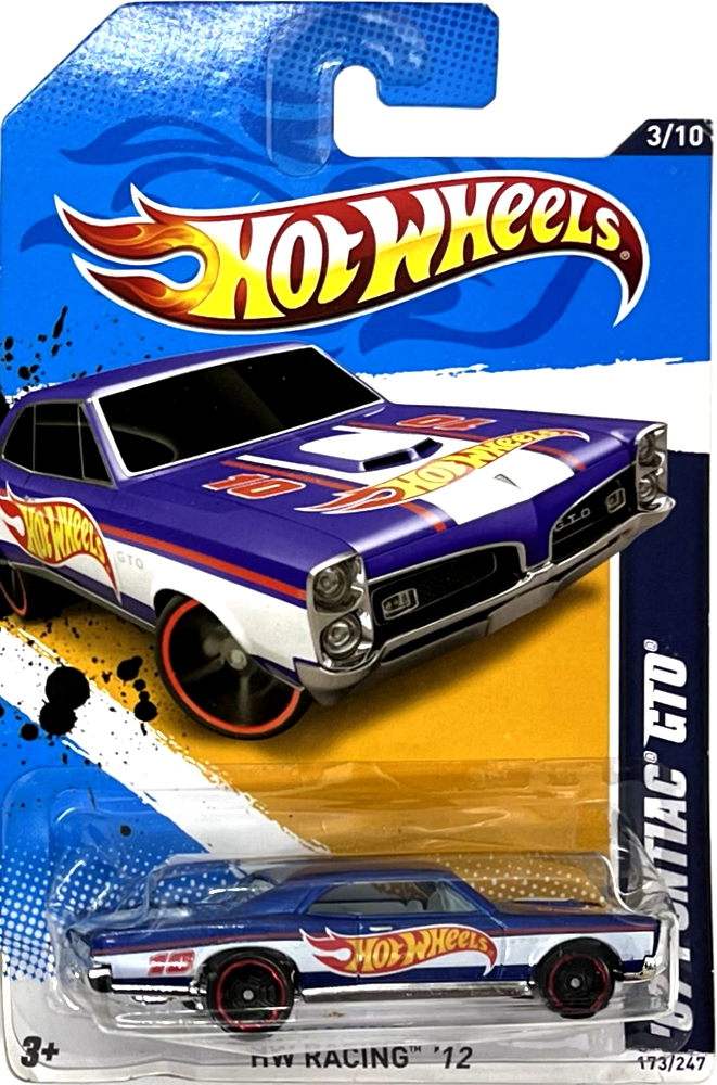 Hot Wheels - '67 Pontiac GTO Blue (C5)