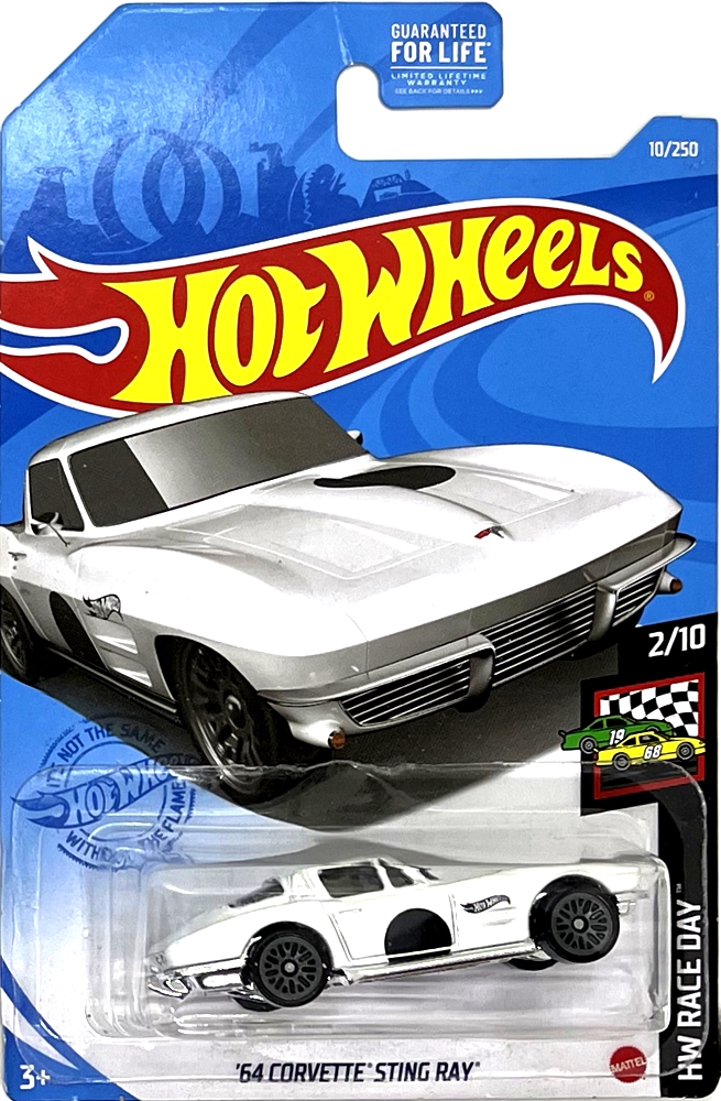 Hot Wheels - '64 Corvette Sting Ray White (C5)