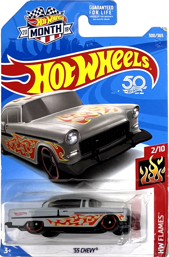 Hot Wheels - '55 Chevy Grey (C6)