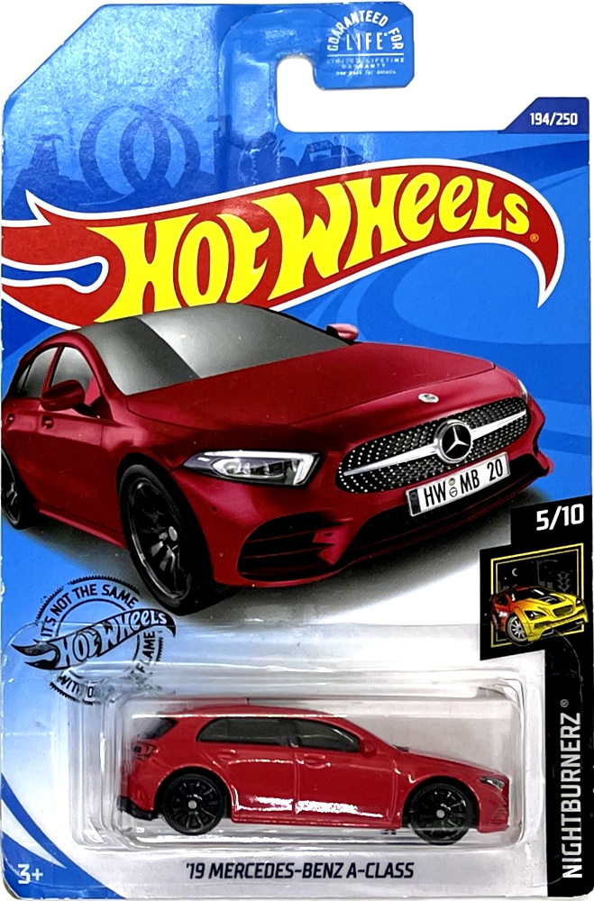 Hot Wheels - '19 Mercedes-Benz A-Class Red (C6)