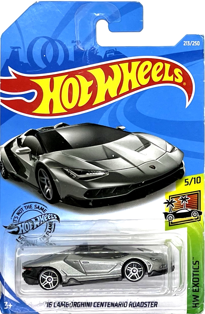Hot Wheels - '16 Lamborghini Centenario Roadster Silver (C6)