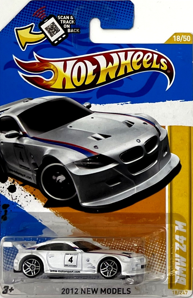 Hot Wheels - BMW Z4 M White (C6)