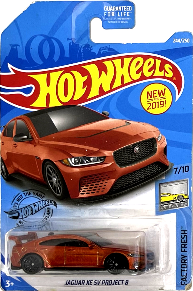 Hot Wheels - Jaguar XE SV Project 8 Darkorange (C6)