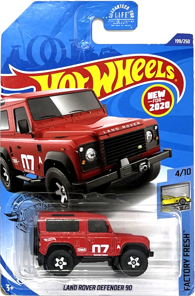Hot Wheels - Land Rover Defender '90 Red (C2)