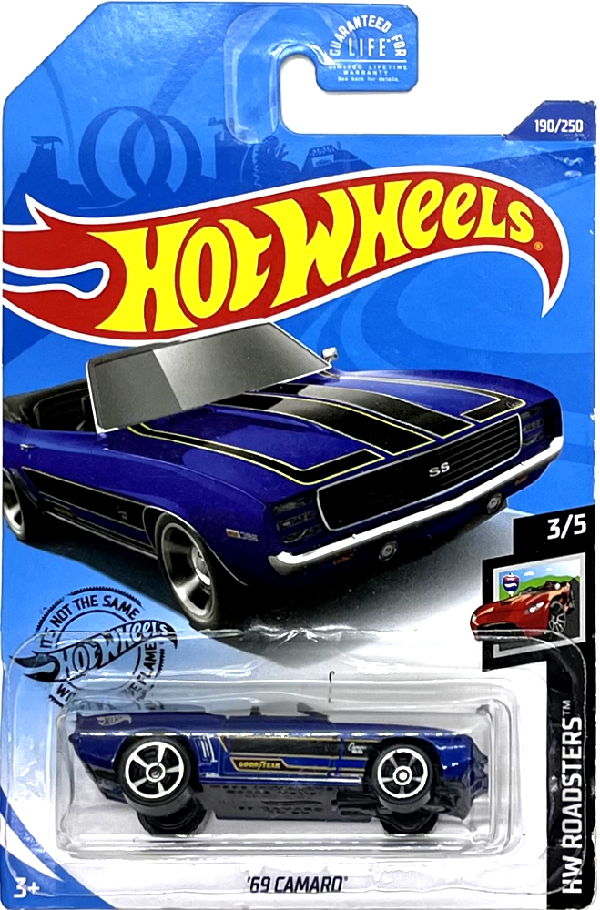 Hot Wheels - '69 Camaro Blue (C7)