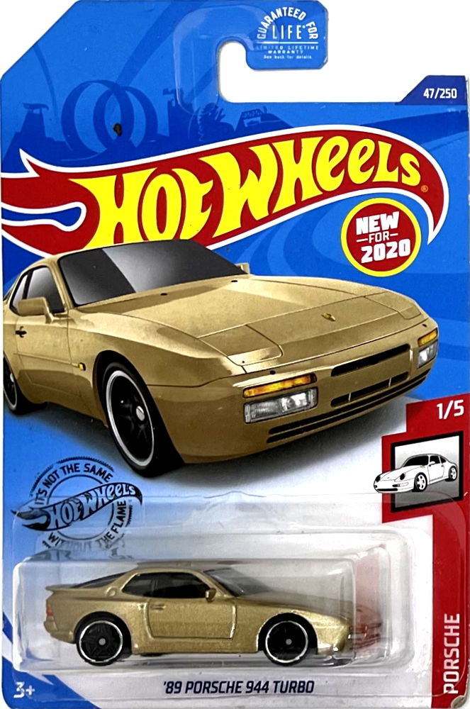 Hot Wheels - '89 Porsche 944 Turbo Gold (C7)