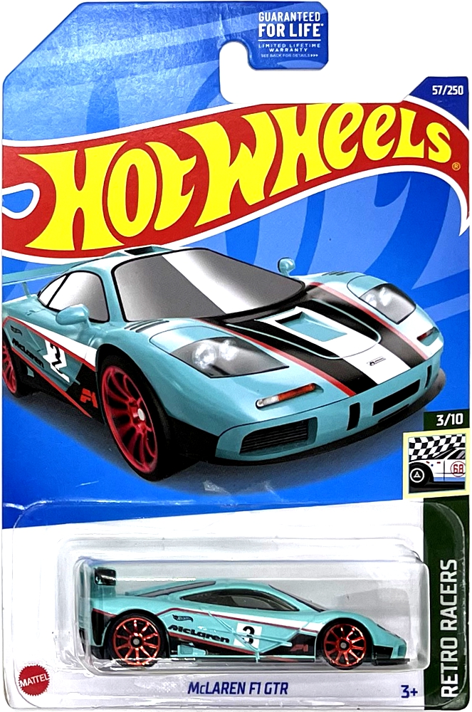 Hot Wheels - McLaren F1 GTR Turquoise (C7)