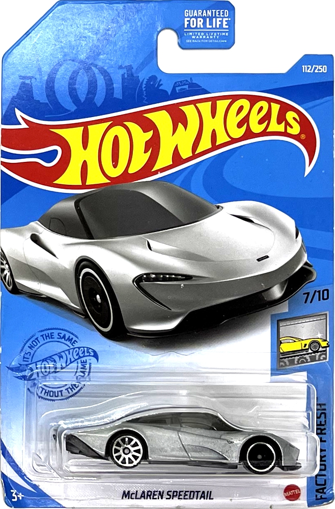 Hot Wheels - McLaren Speedtail Silver (C7)