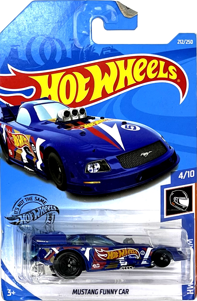Hot Wheels - Mustang Funny Car Blue (C8)