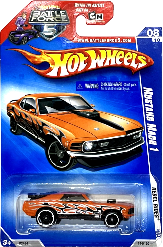 Hot Wheels - Mustang Mach 1 Orange (C8)