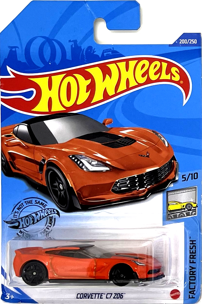 Hot Wheels - Corvette C7 Z06 Orange (C8)