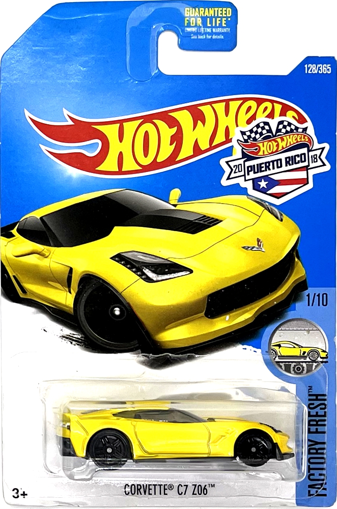 Hot Wheels - Corvette C7 Z06 Yellow (C8)