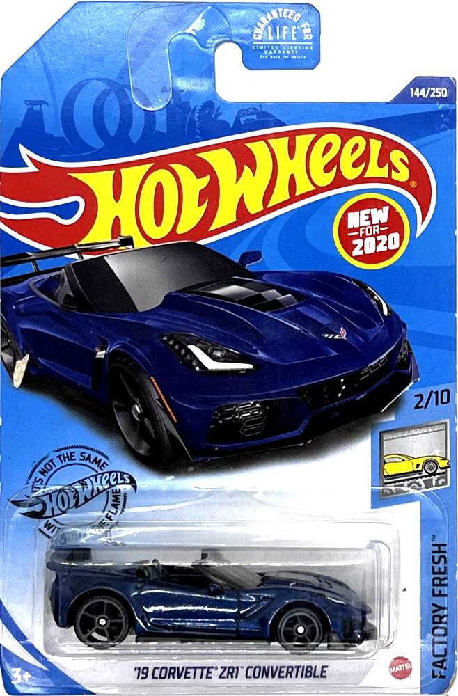 Hot Wheels - '19 Corvette ZR1 Convertible Darkblue (C8)