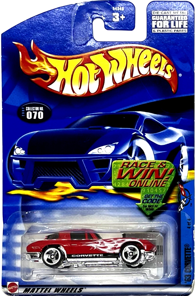 Hot Wheels - '63 Corvette Red (C8)