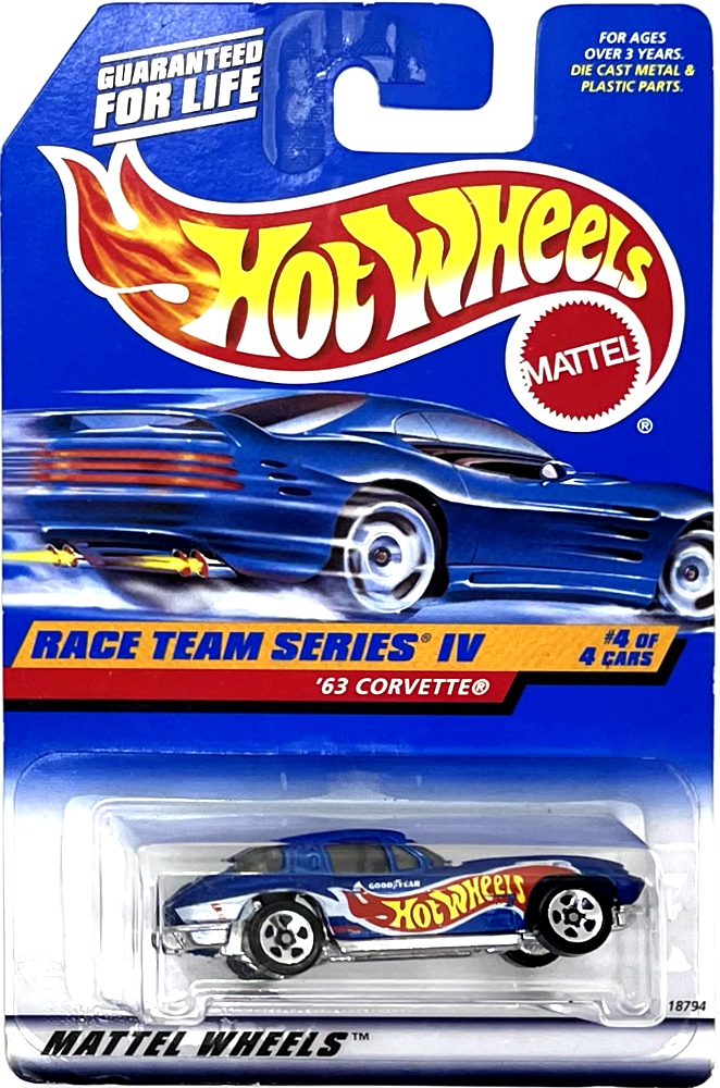 Hot Wheels - '63 Corvette Blue (C8)