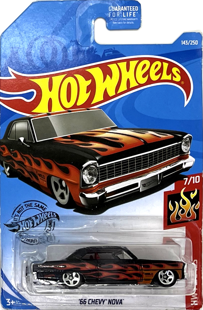 Hot Wheels - '66 Chevy Nova Black (C9)