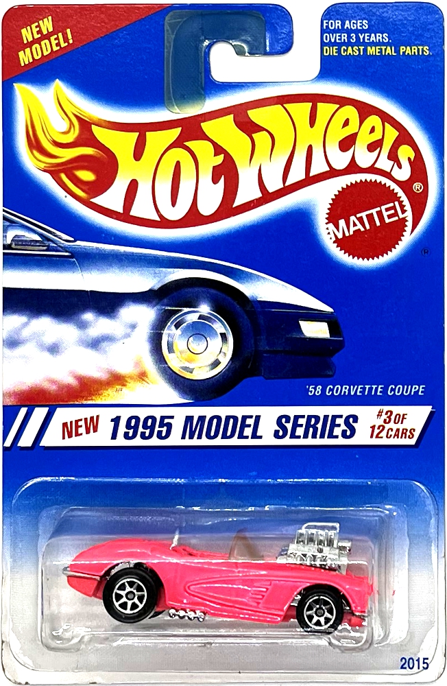 Hot Wheels - '58 Corvette Coupe Pink (C9)